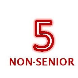 5 Day Annual Membership - Non Senior
